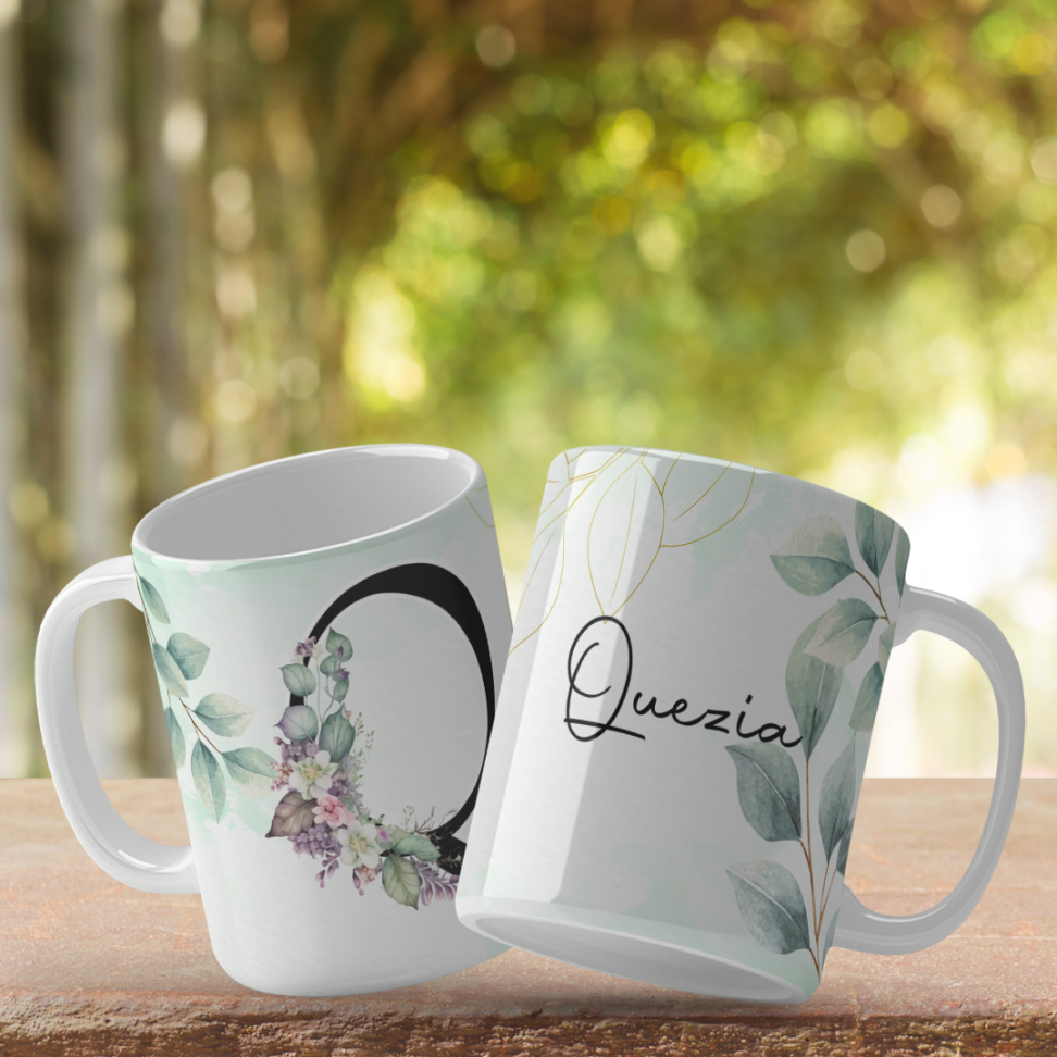 Caneca Inicial e nome - #18