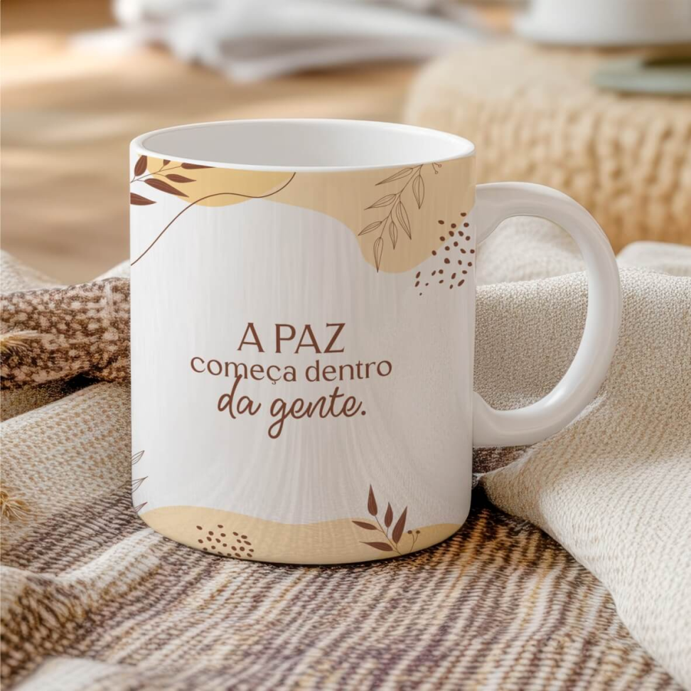 Caneca Positividade Frases - #10