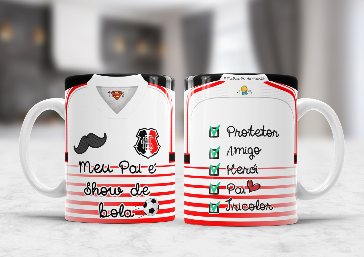Caneca dia dos Pais - MEU PAI É SHOW DE BOLA - #24