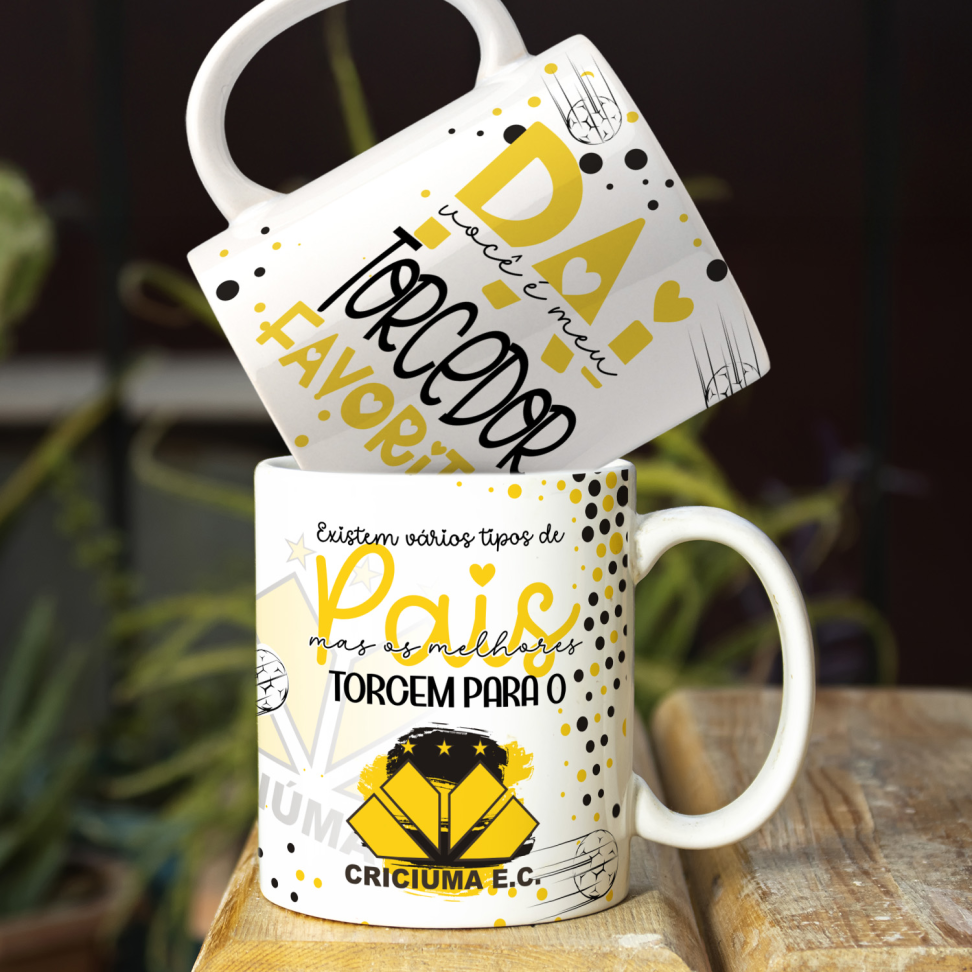 Caneca dia dos Pais - PAI TORCEDOR - #25