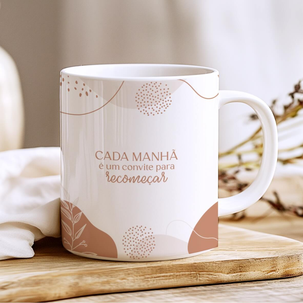 Caneca Positividade Frases - #15