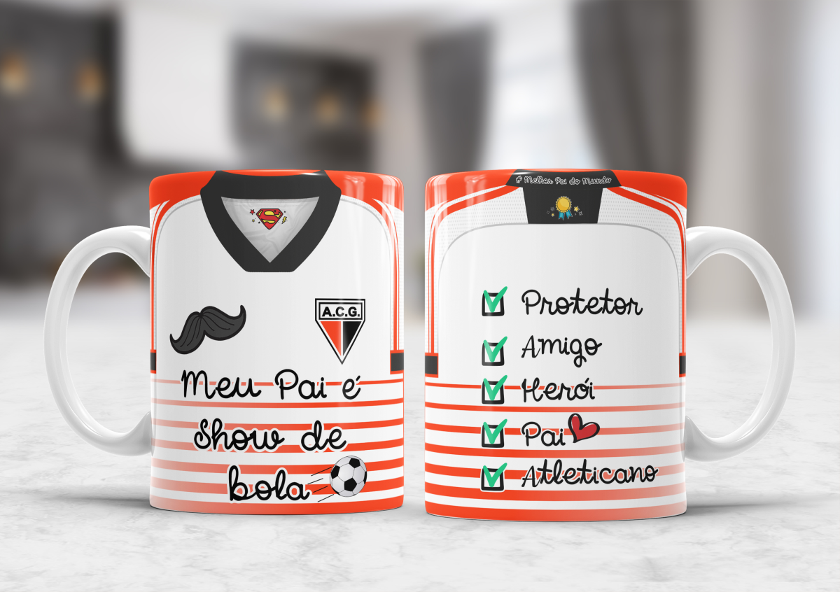 Caneca dia dos Pais - MEU PAI É SHOW DE BOLA - #5