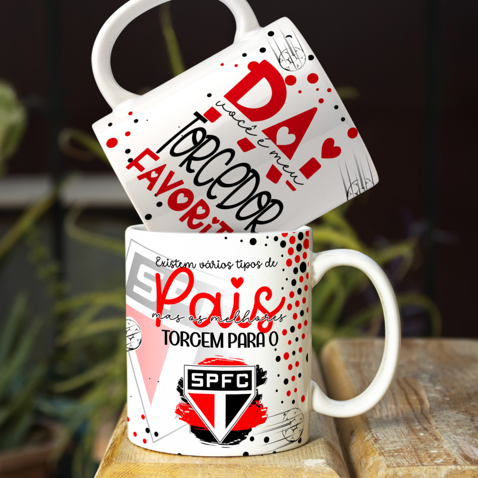 Caneca dia dos Pais - PAI TORCEDOR - #18