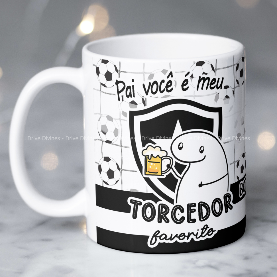 Caneca dia dos Pais / Flork Pai - Times - #8