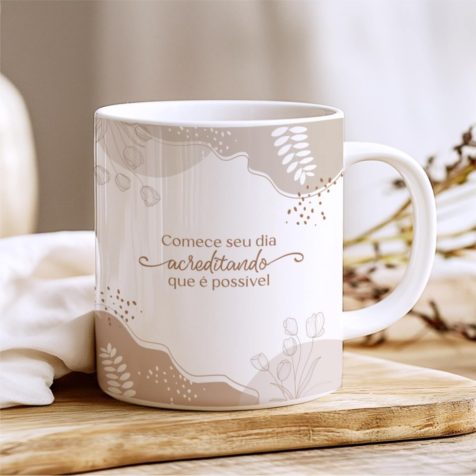 Caneca Positividade Frases - #5