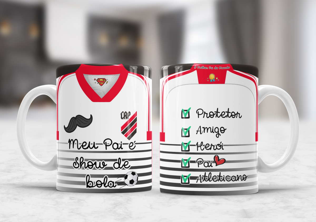 Caneca dia dos Pais - MEU PAI É SHOW DE BOLA - #7
