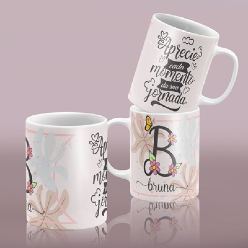 Caneca Alfabeto e frase - #2