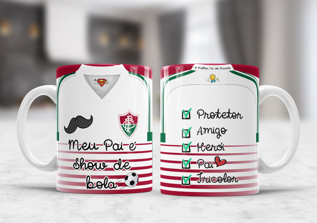 Caneca dia dos Pais - MEU PAI É SHOW DE BOLA - #13