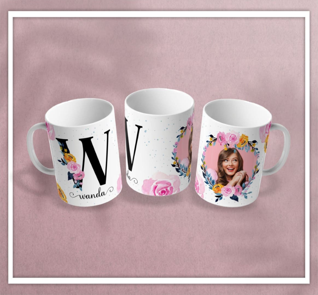 Caneca Inicial e nome - #2