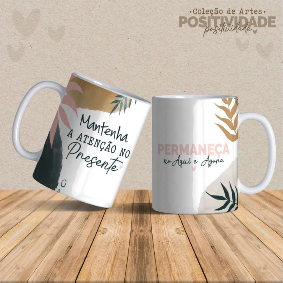 Caneca Positividade Frases - #4