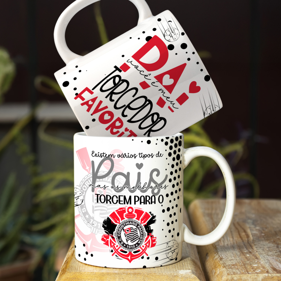 Caneca dia dos Pais - PAI TORCEDOR - #11