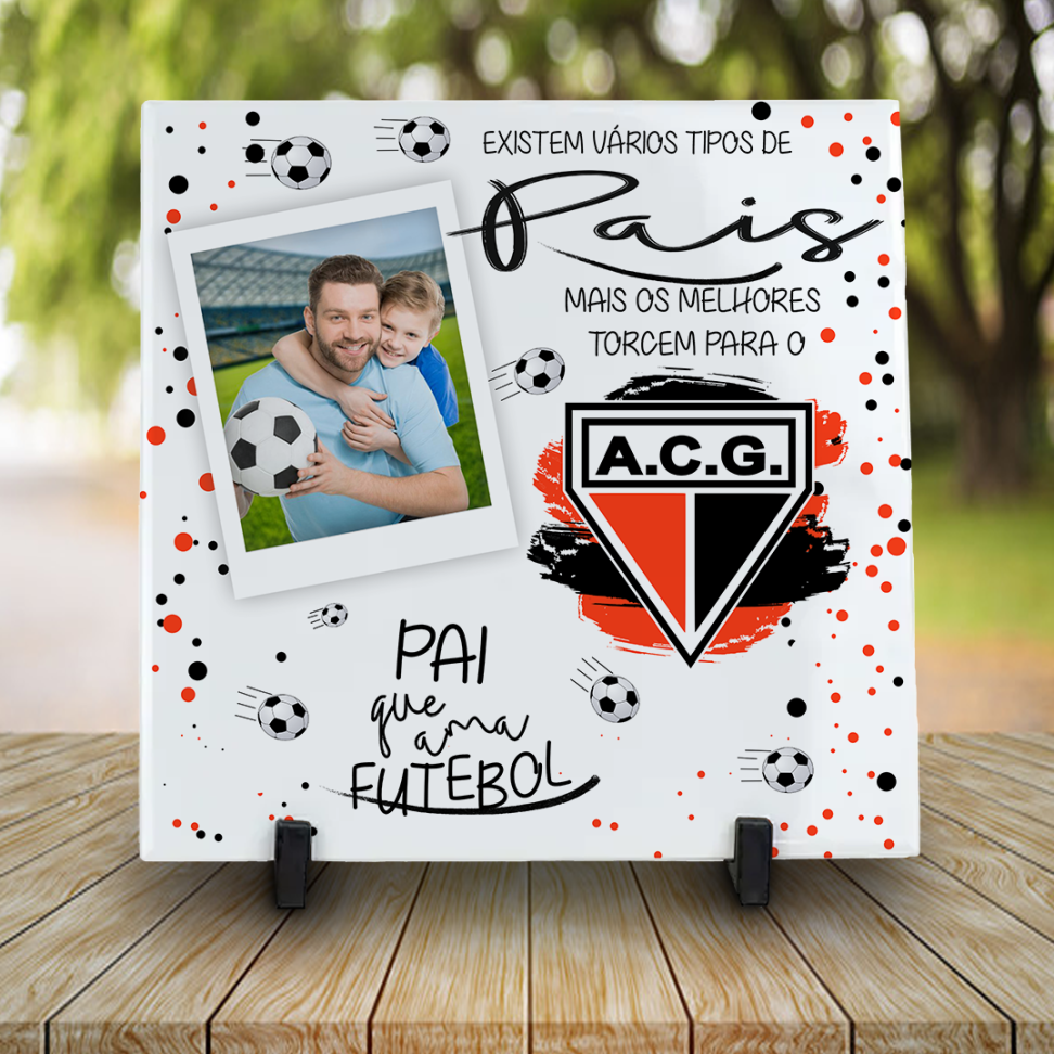 Azulejo dia dos Pais - os melhores pais torcem para - #4