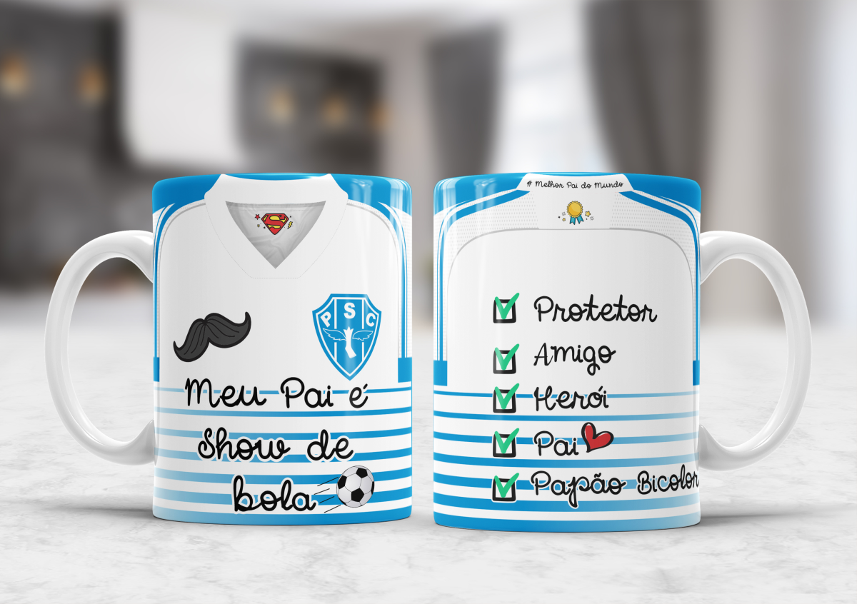 Caneca dia dos Pais - MEU PAI É SHOW DE BOLA - #22