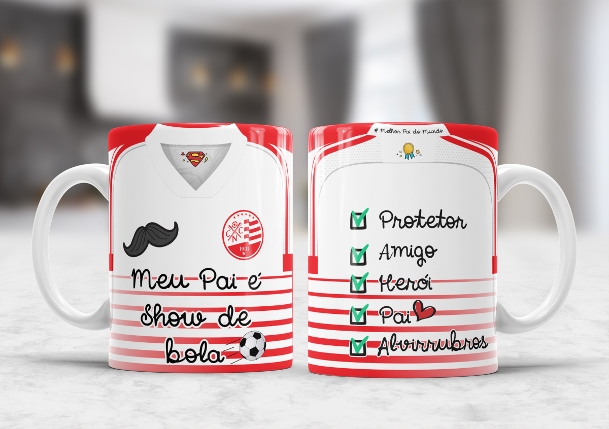 Caneca dia dos Pais - MEU PAI É SHOW DE BOLA - #23