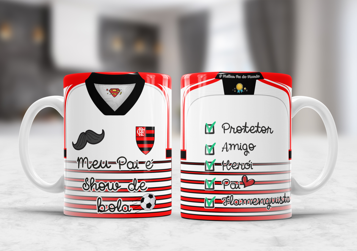 Caneca dia dos Pais - MEU PAI É SHOW DE BOLA - #3