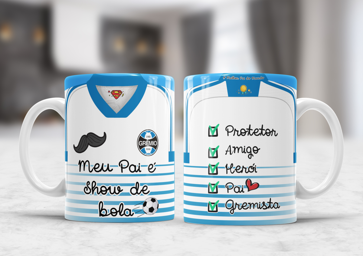 Caneca dia dos Pais - MEU PAI É SHOW DE BOLA - #2
