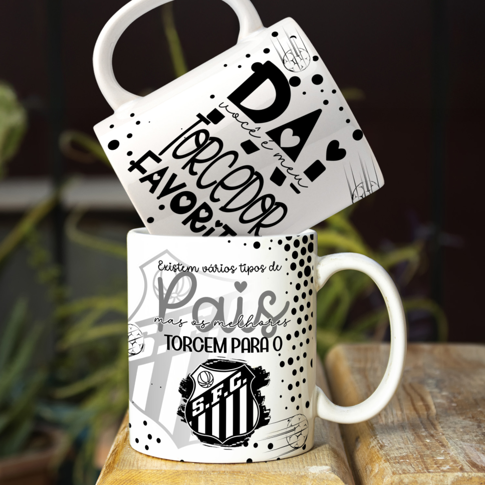 Caneca dia dos Pais - PAI TORCEDOR - #17