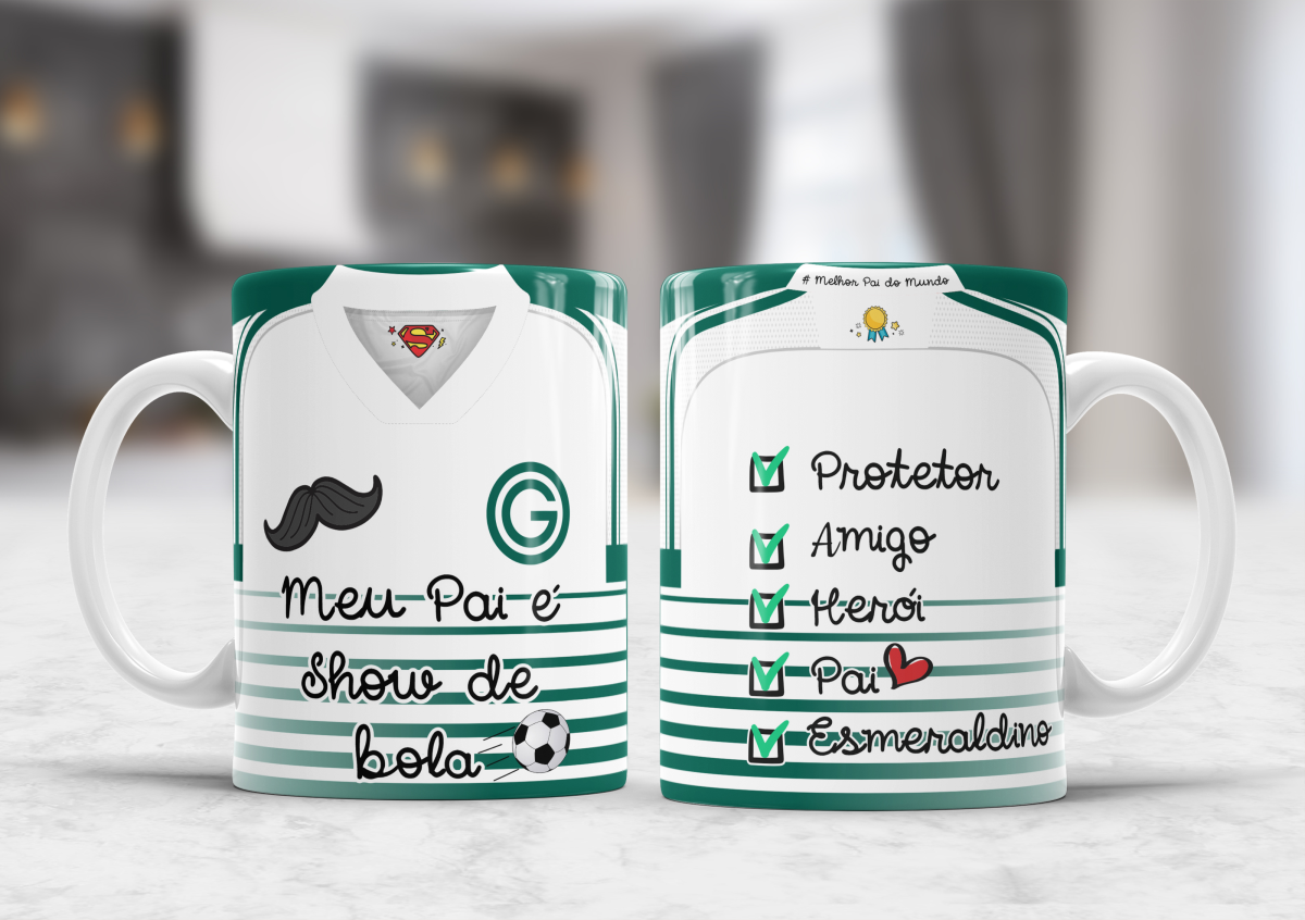 Caneca dia dos Pais - MEU PAI É SHOW DE BOLA - #15