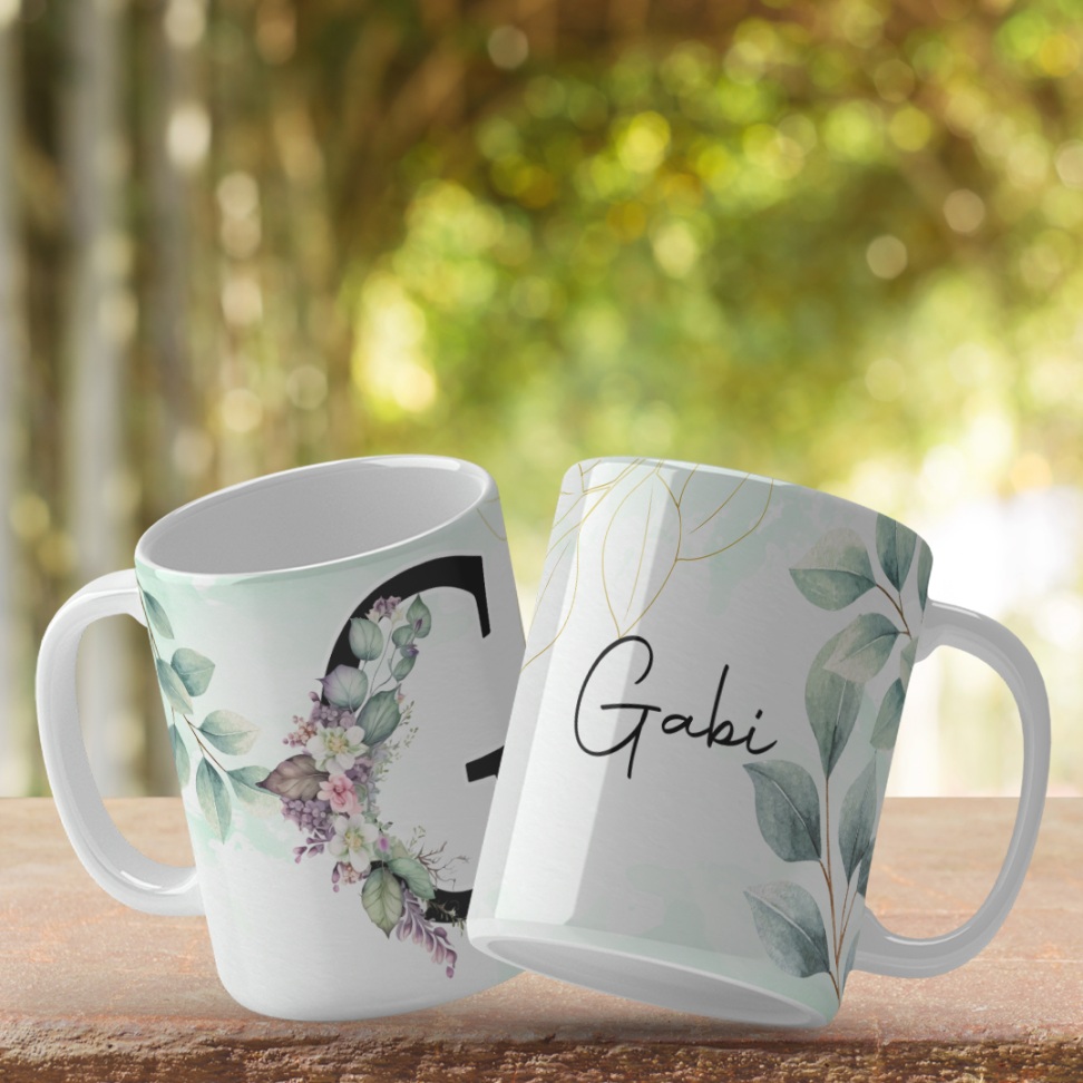 Caneca Inicial e nome - #3