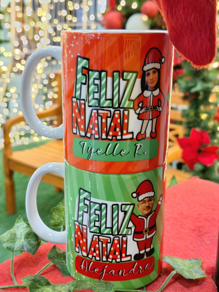 Caneca Natal C/ROSTO - #5