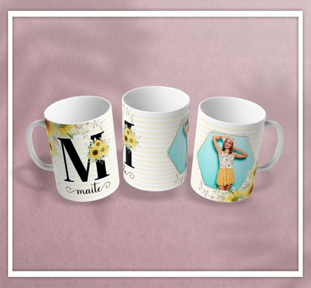 Caneca Inicial e nome - #6