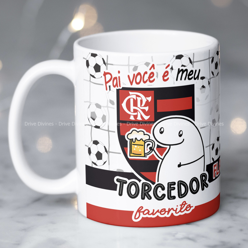 Caneca dia dos Pais / Flork Pai - Times - #14