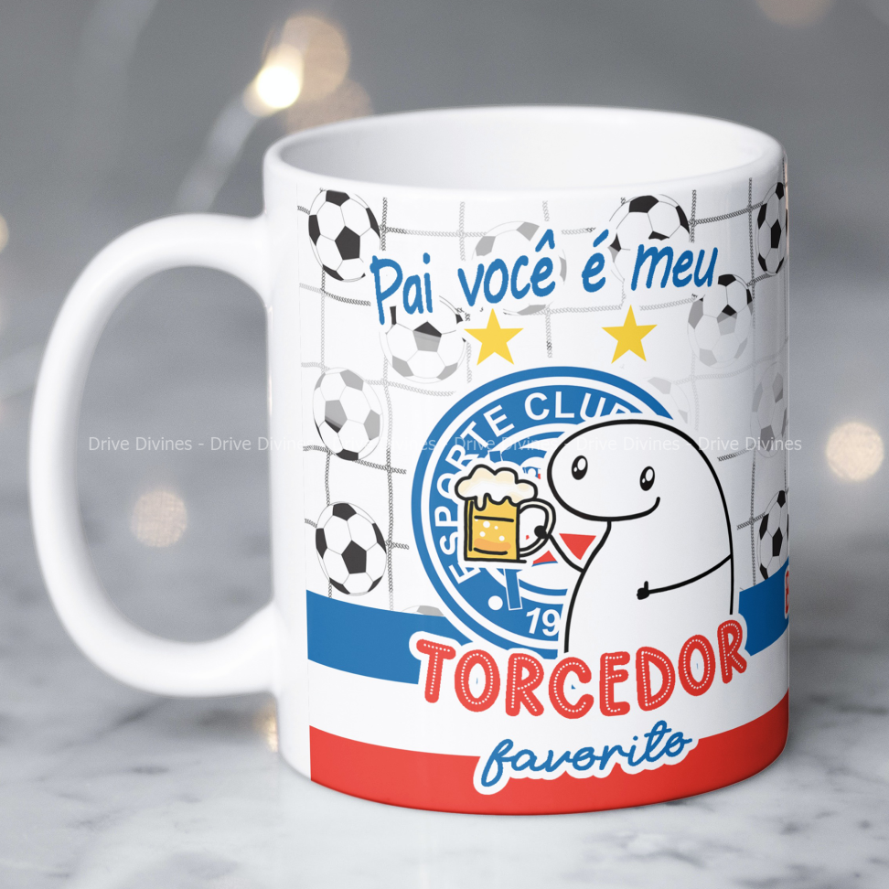 Caneca dia dos Pais / Flork Pai - Times - #7
