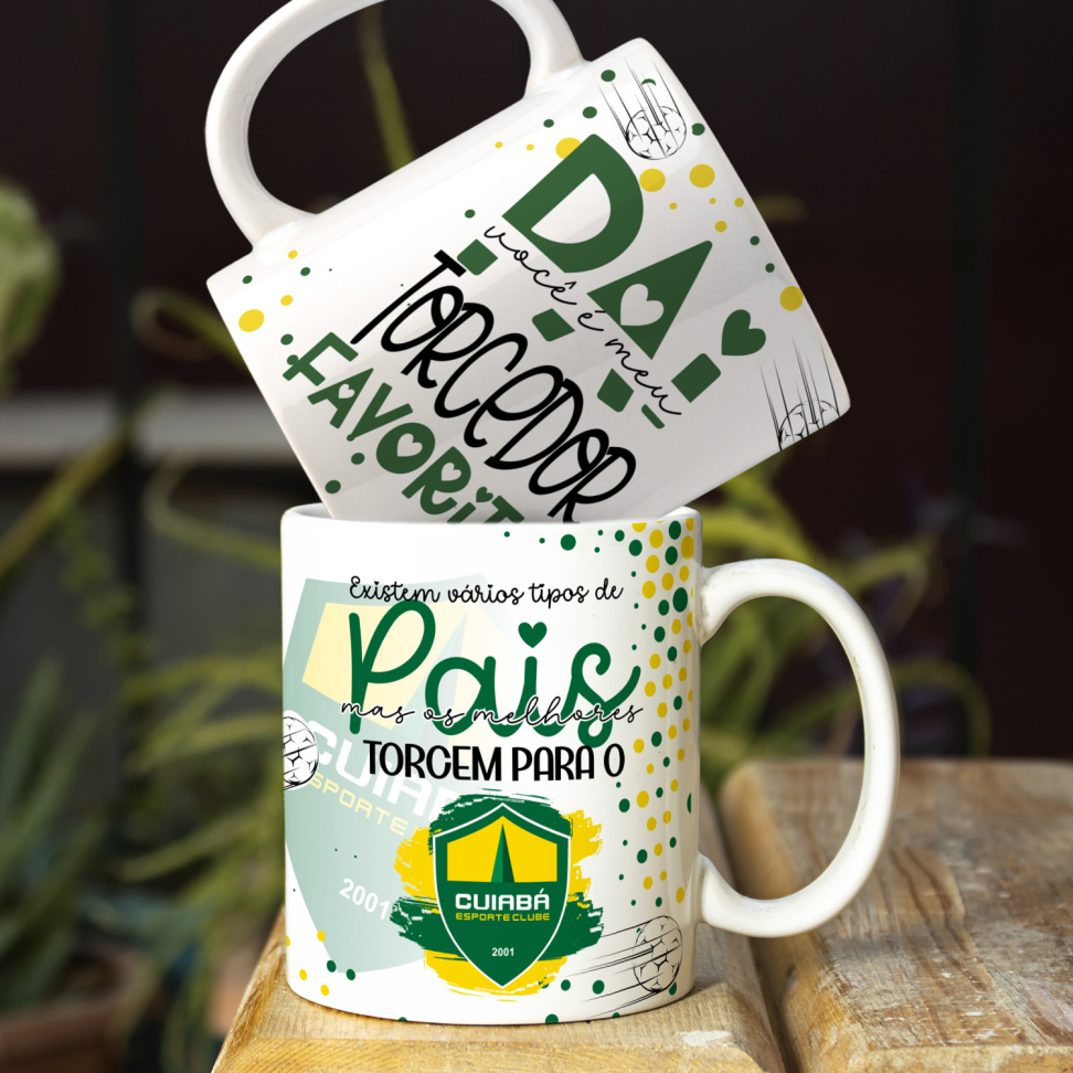 Caneca dia dos Pais - PAI TORCEDOR - #28