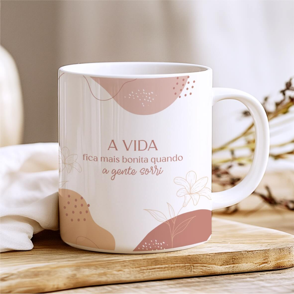 Caneca Positividade Frases - #3