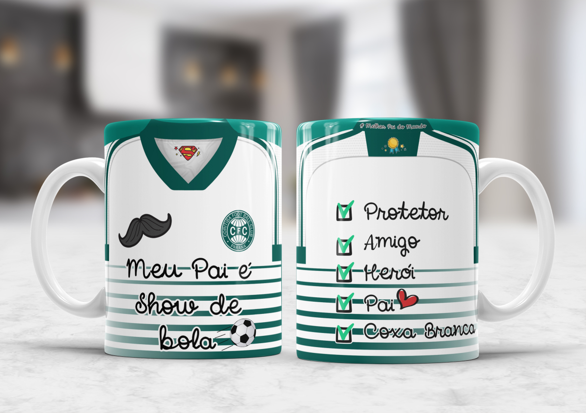 Caneca dia dos Pais - MEU PAI É SHOW DE BOLA - #11