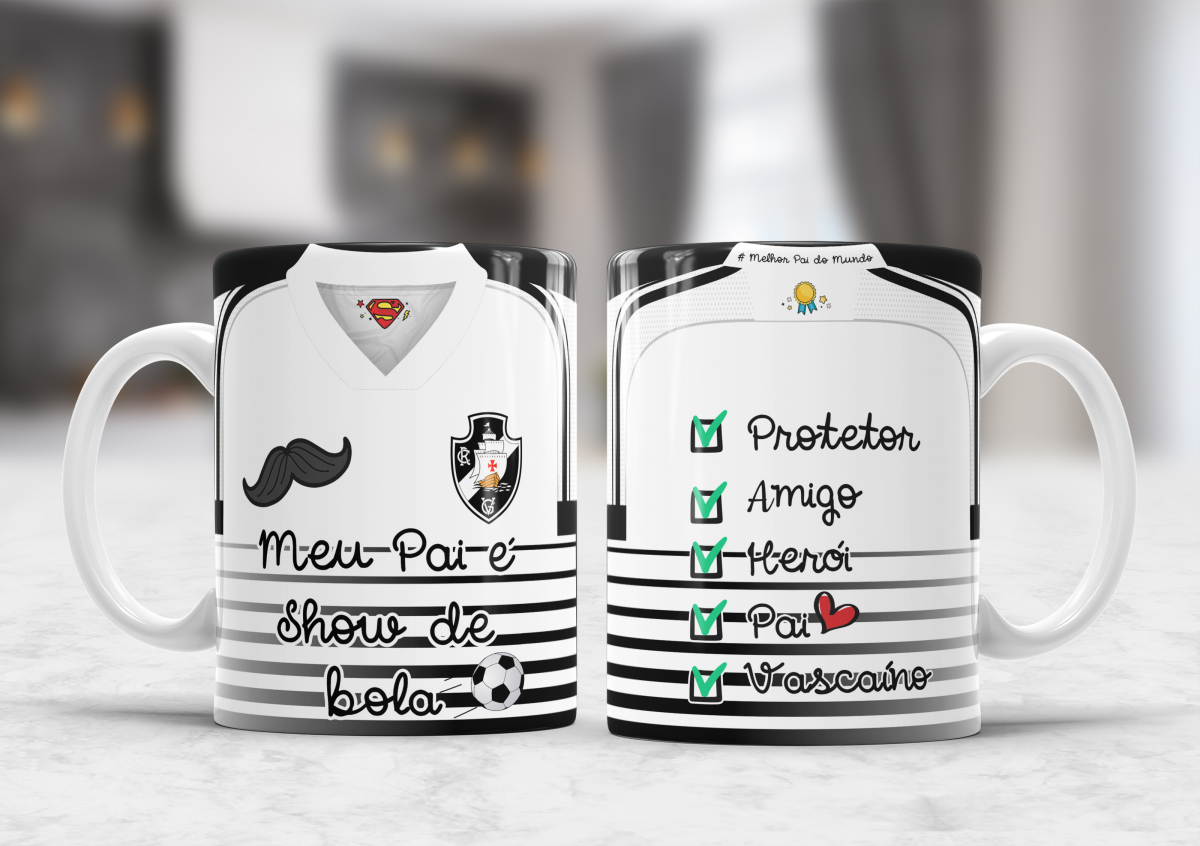 Caneca dia dos Pais - MEU PAI É SHOW DE BOLA - #20
