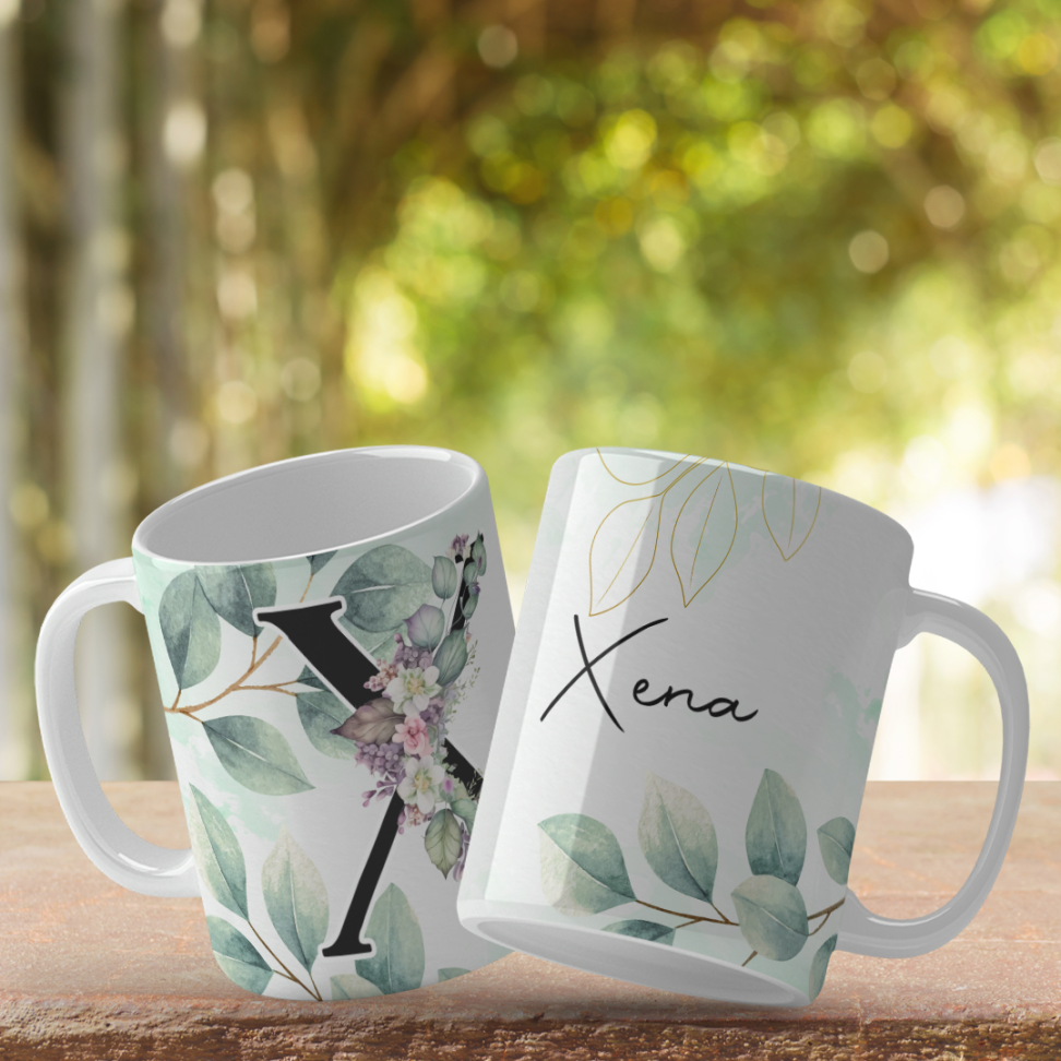 Caneca Inicial e nome - #10