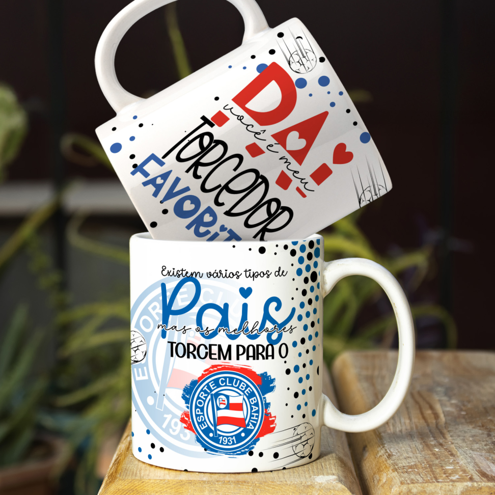 Caneca dia dos Pais - PAI TORCEDOR - #7