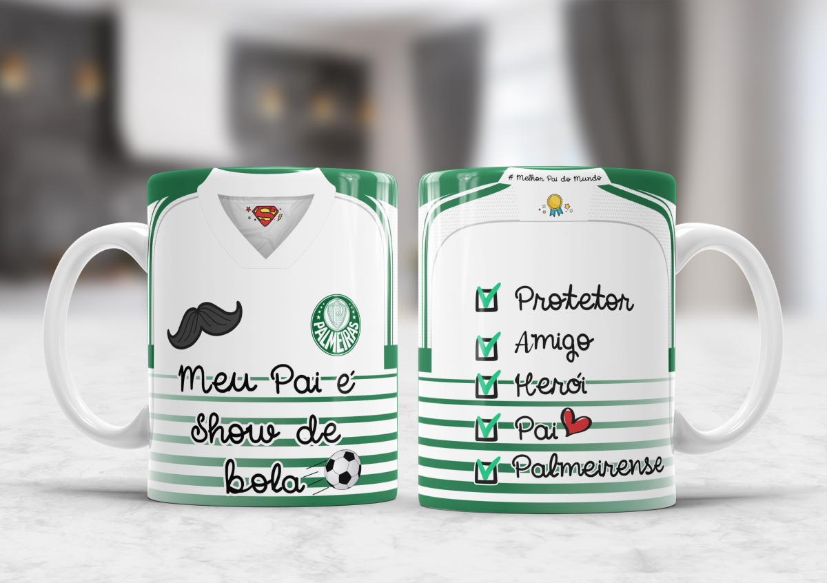 Caneca dia dos Pais - MEU PAI É SHOW DE BOLA - #16