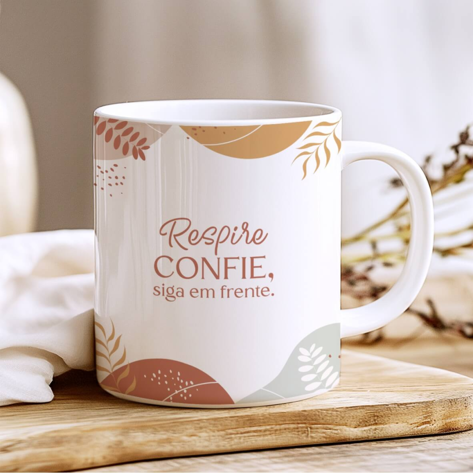 Caneca Positividade Frases - #13