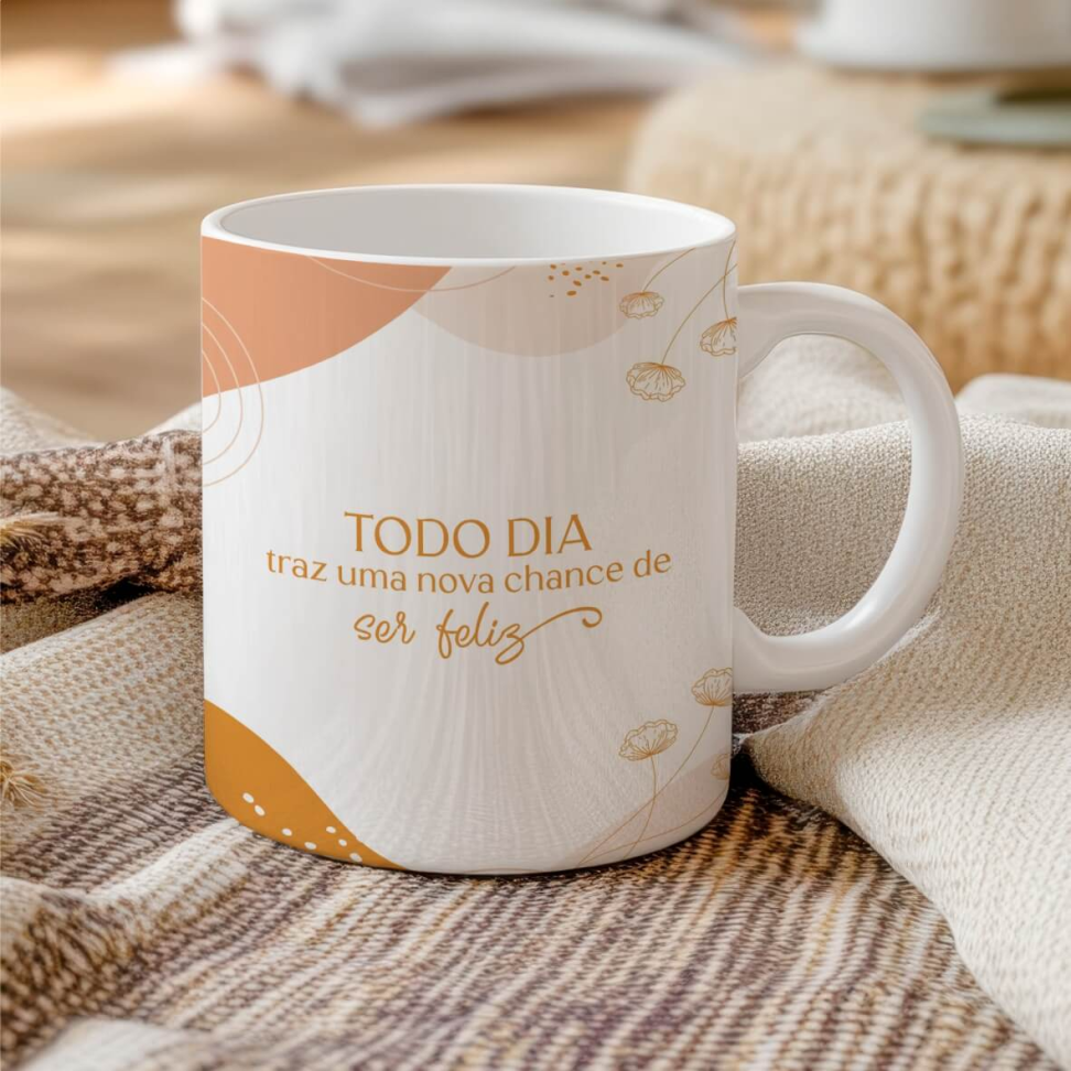 Caneca Positividade Frases - #14