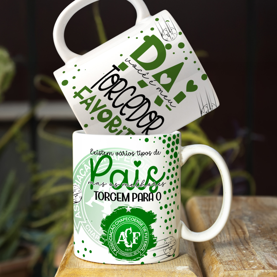 Caneca dia dos Pais - PAI TORCEDOR - #23