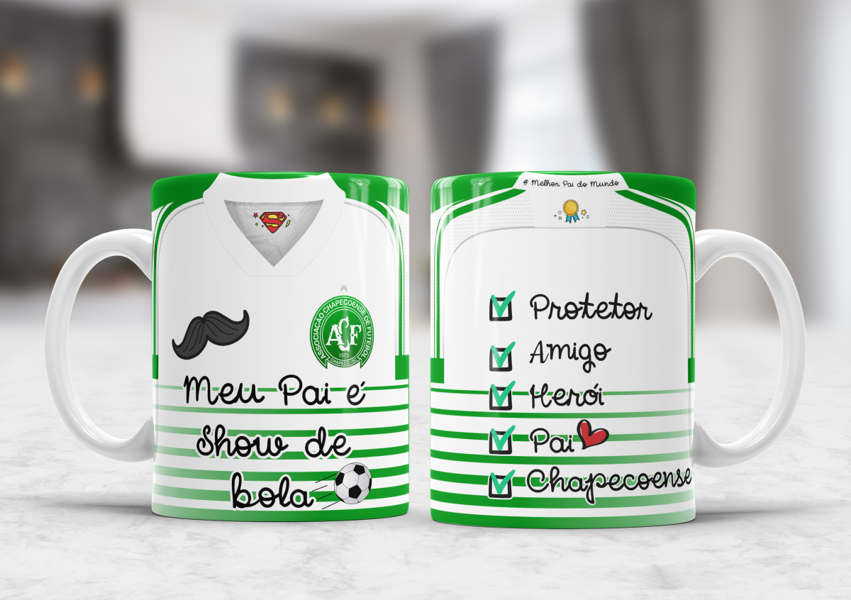 Caneca dia dos Pais - MEU PAI É SHOW DE BOLA - #25