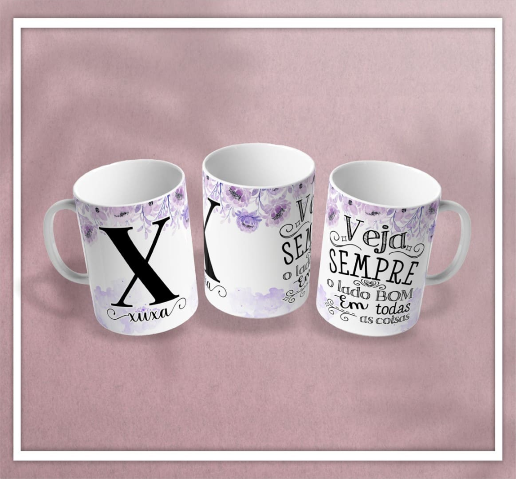 Caneca Inicial e nome - #3