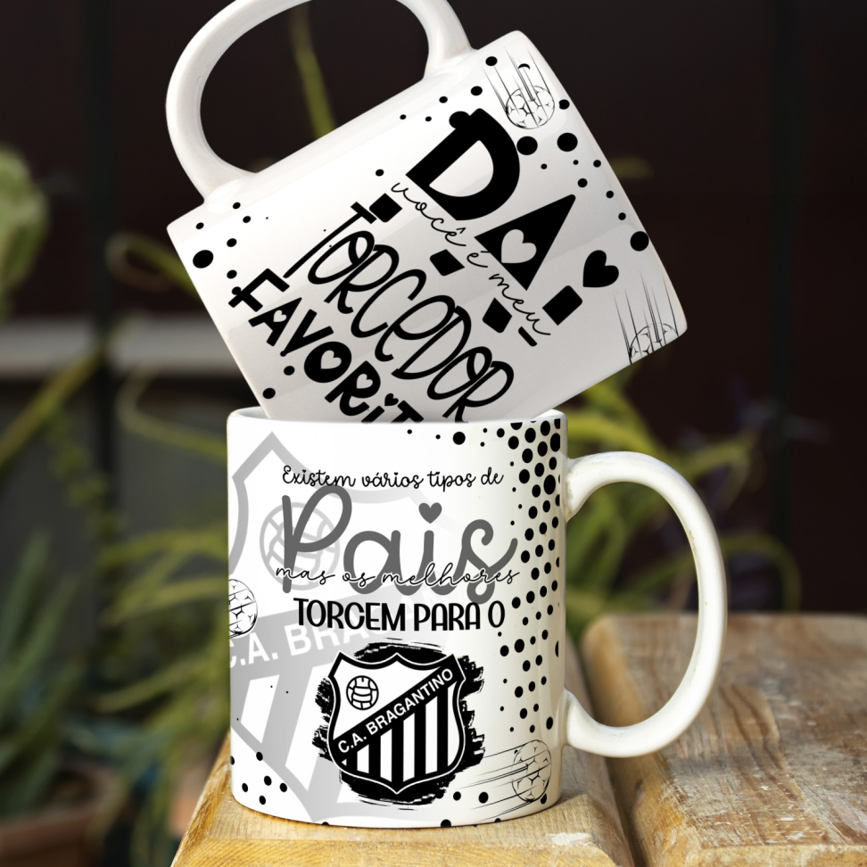 Caneca dia dos Pais - PAI TORCEDOR - #9