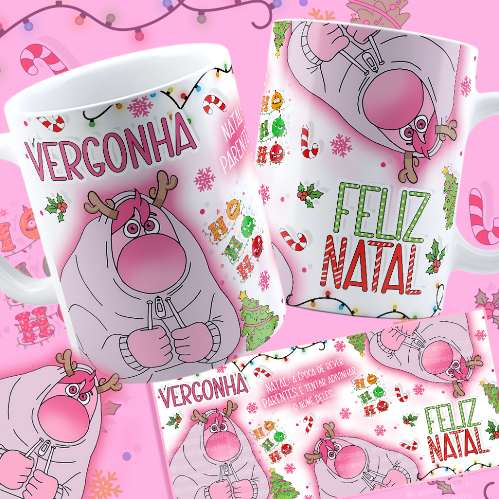 Caneca Natal divetidamente (PACK) - #9