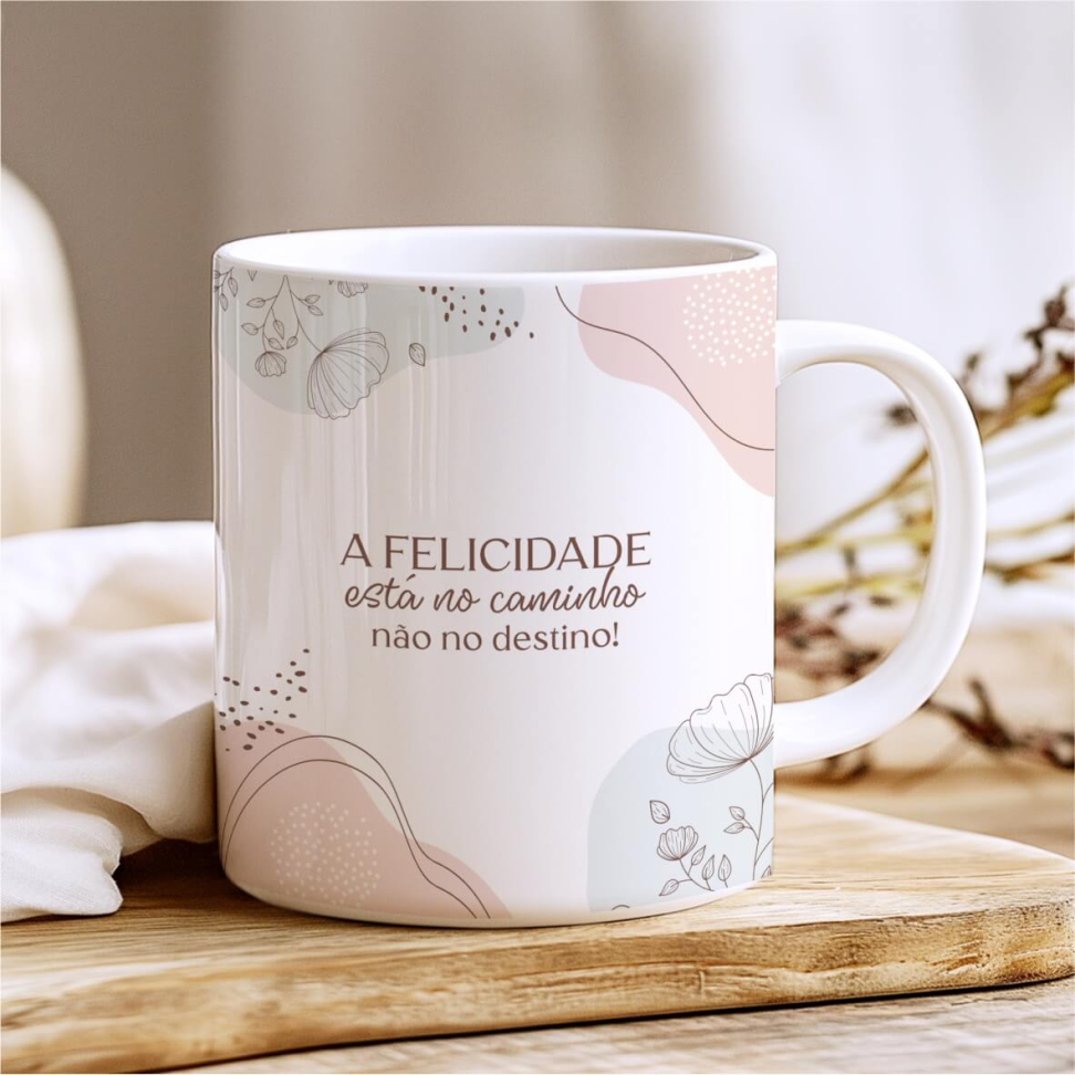Caneca Positividade Frases - #2