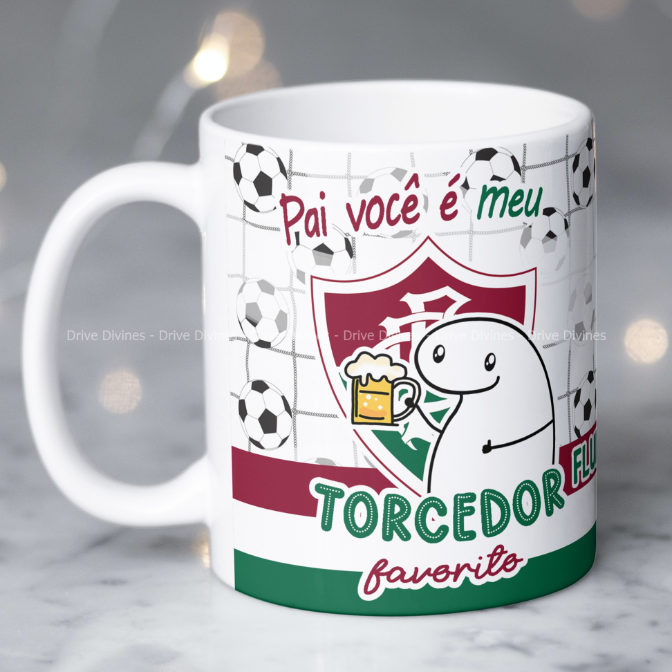 Caneca dia dos Pais / Flork Pai - Times - #15