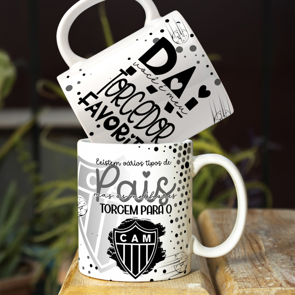 Caneca dia dos Pais - PAI TORCEDOR - #5