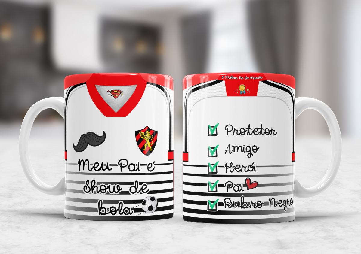 Caneca dia dos Pais - MEU PAI É SHOW DE BOLA - #19