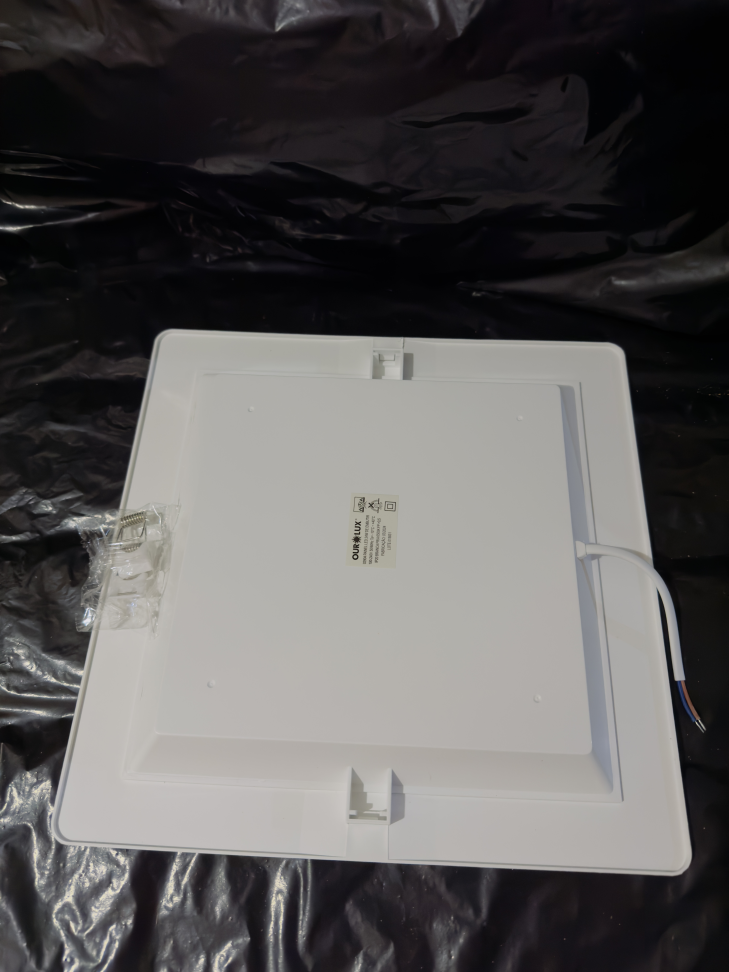 Painel LED Super Eco Embutir Quadrado 24W Bivolt 6500K - OUROLUX - #1