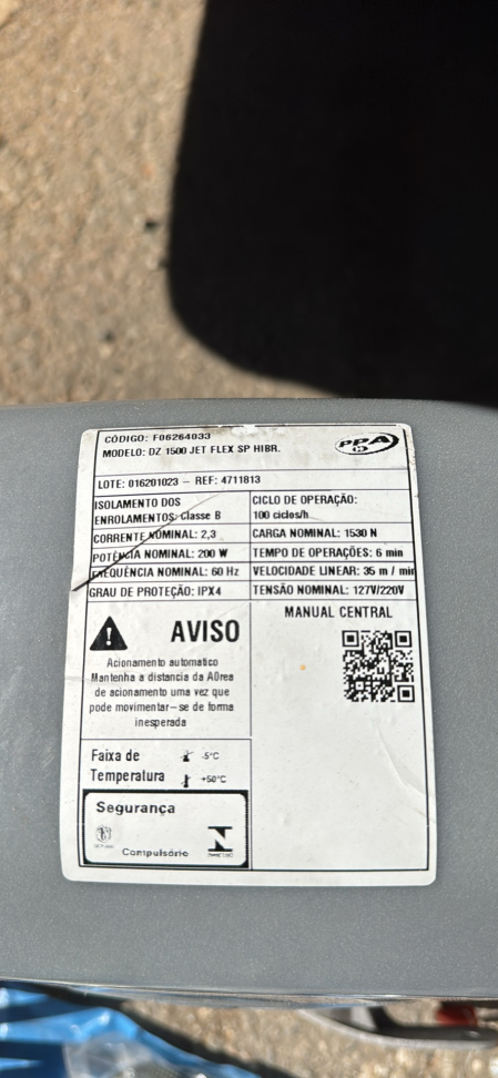 Motor ppa dz 1500 jet flex