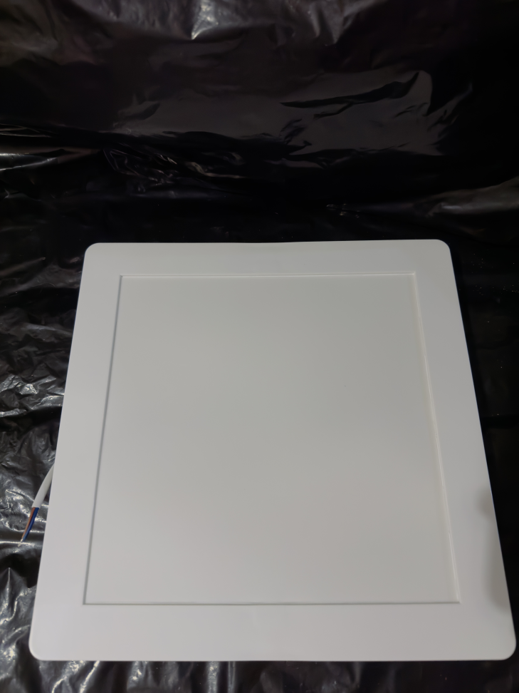 Painel LED Super Eco Embutir Quadrado 24W Bivolt 6500K - OUROLUX