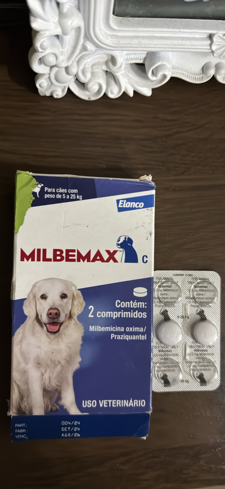 Vermífugo Milbemax C Cães 5 a 25kg 2 comprimidos - #1