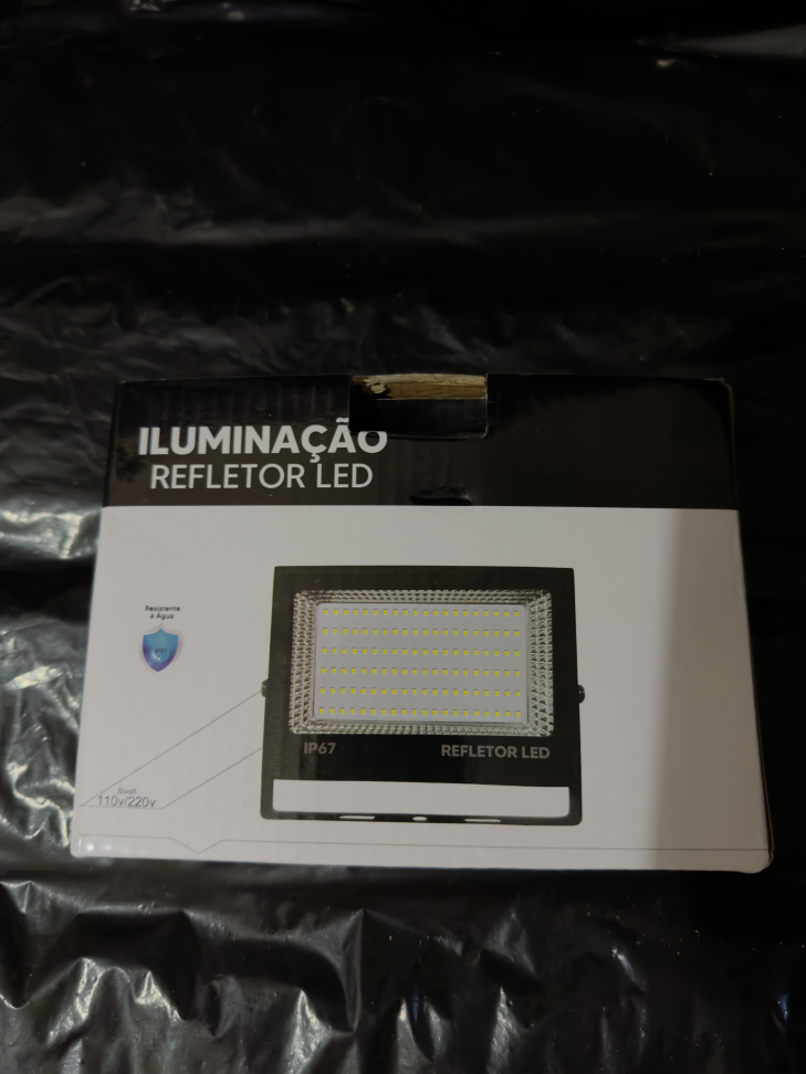 Refletor Led 100w Prova D' Água Ip67 Luz Branca 6500k - #1